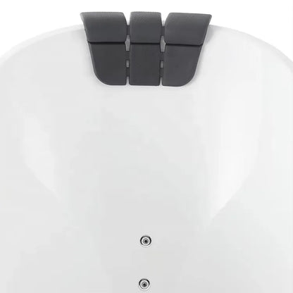Modern Bathroom Whirlpool Air Jet Bath Tub Free Standing Acrylic SPA Massage Bathtub With Shower Faucet White
