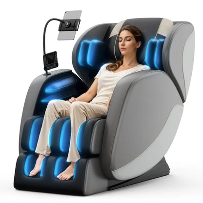 Massage Chair Full Body, Zero Gravity Massage Chair with Auto Modes, Airbag Massage, 6 Fix Point Rollers, Foot Massage,