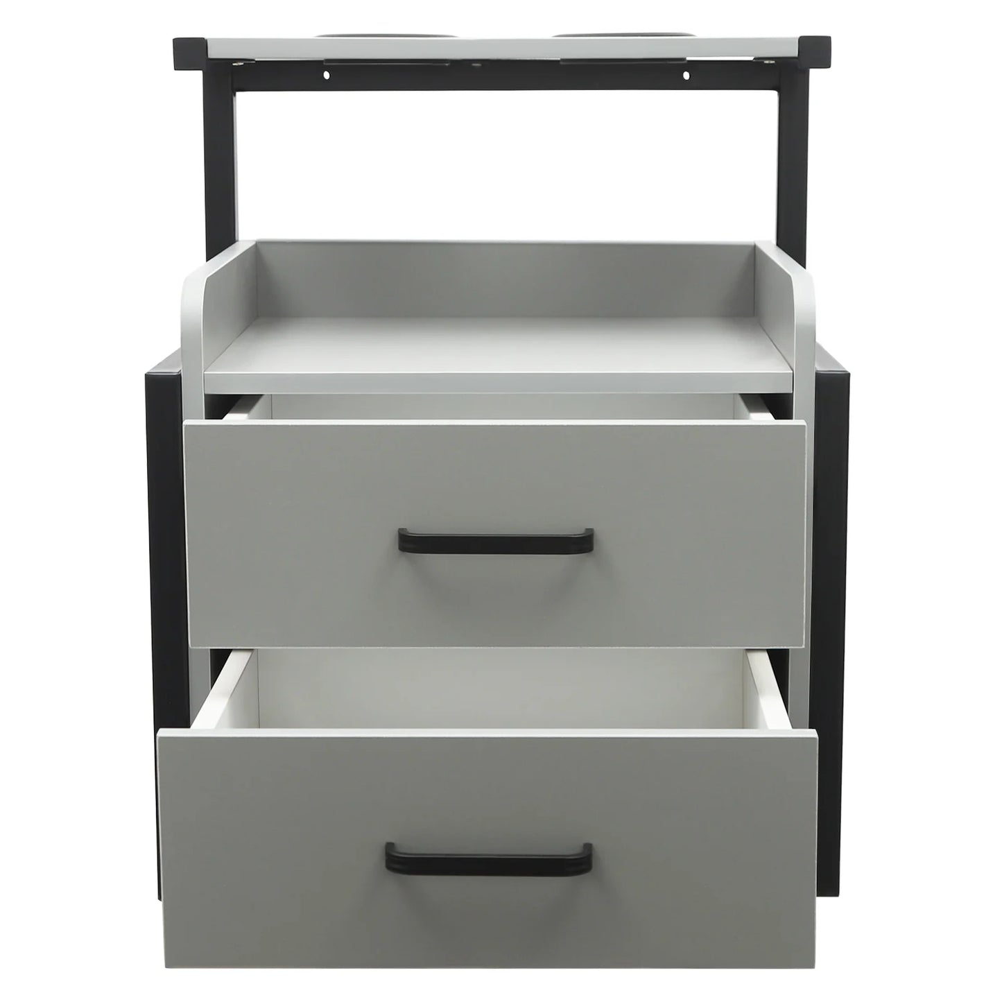 Multifunktionale Salonwagen Wandmontierter Friseurschrank Friseursalon Spezial Dauerwellen-Färbemittel-Ablageregal Möbel