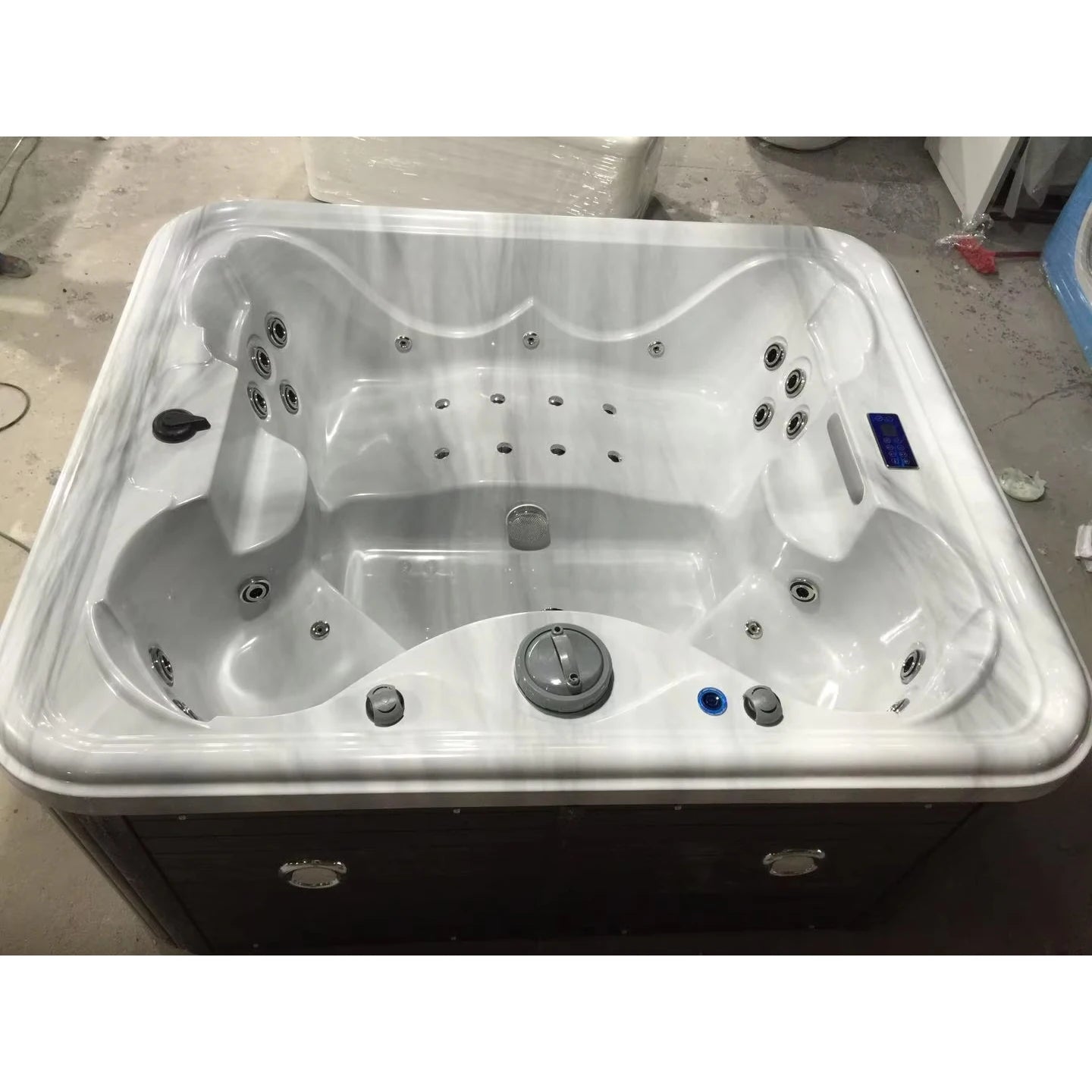 2120X2120X900mm 4 people Swimming Pool Whirlpool Bathtub Hydromassage Surf Massage Outdoor SPA 99-2