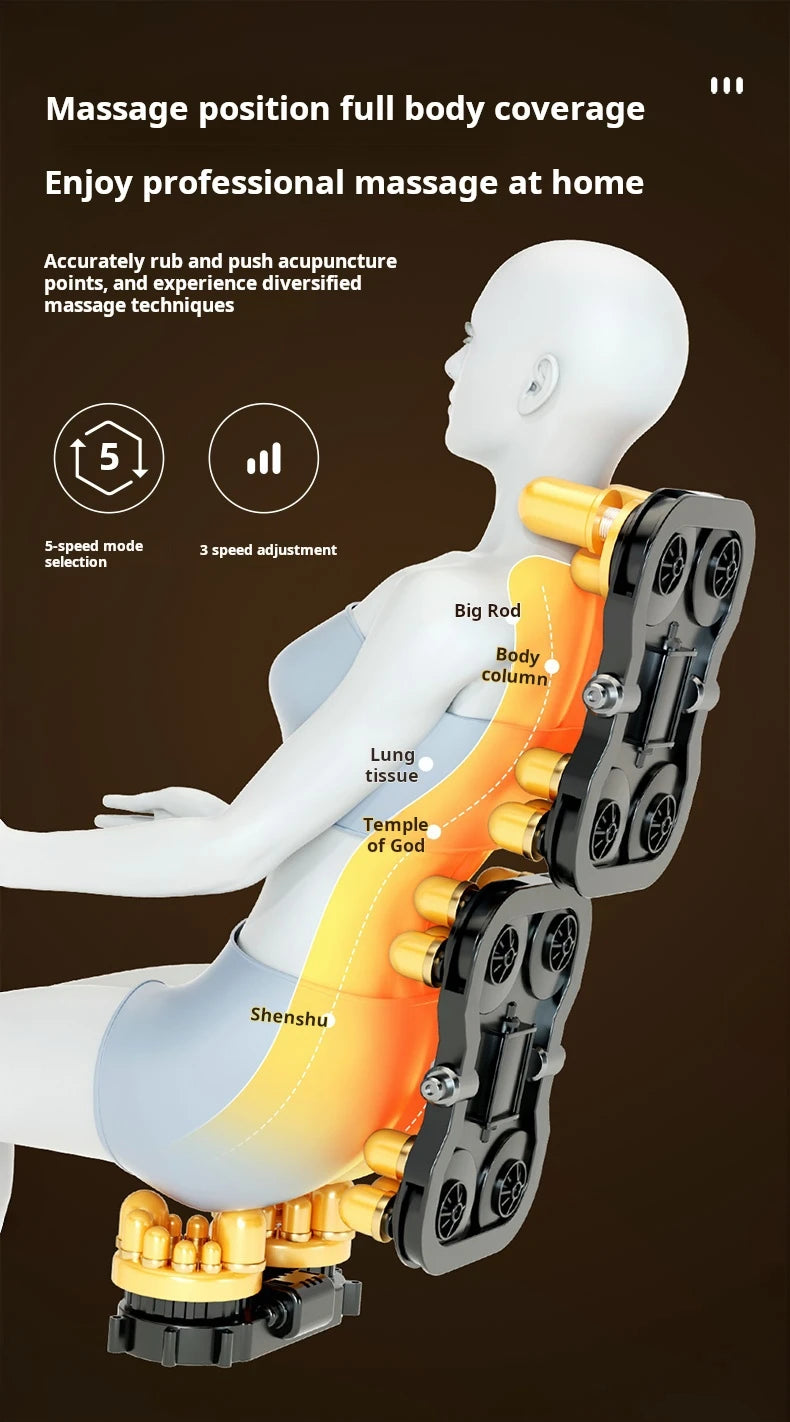 Massage Chair Space Capsule Full Body Massage 8D Zero Gravity Massage Sofa Chair