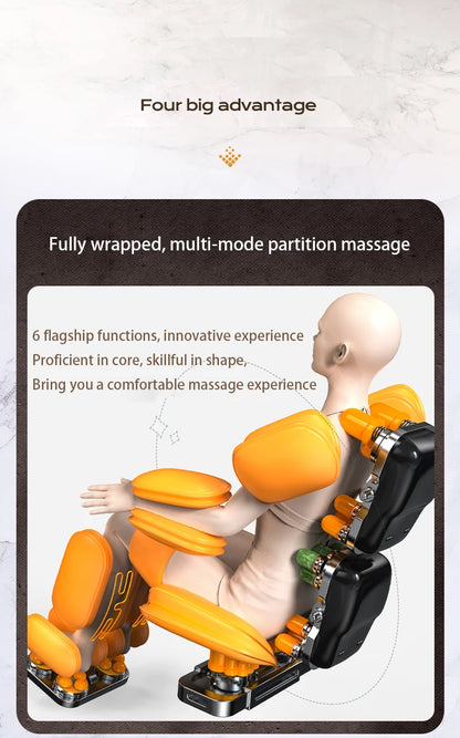New Music Full Body Remote Simple Zero Gravity OEM Premium Malaysia Massage Chair With Voice Control
