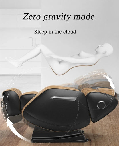 Luxury Modern Multifunctional Air Pressure 3D Message Chair 4D Zero Gravity Heating Shiatsu Massage Chair For Head Foot Body