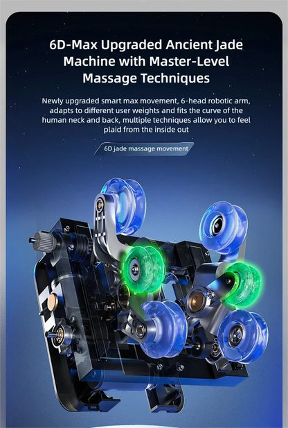 4D Mechanismus Massagesessel Tiefe Thai-Dehnung LCD Touchscreen Wadenrolle Airbag Kompression Kneten Schwerelosigkeit Entspannung