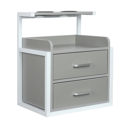 Multifunktionale Salonwagen Wandmontierter Friseurschrank Friseursalon Spezial Dauerwellen-Färbemittel-Ablageregal Möbel