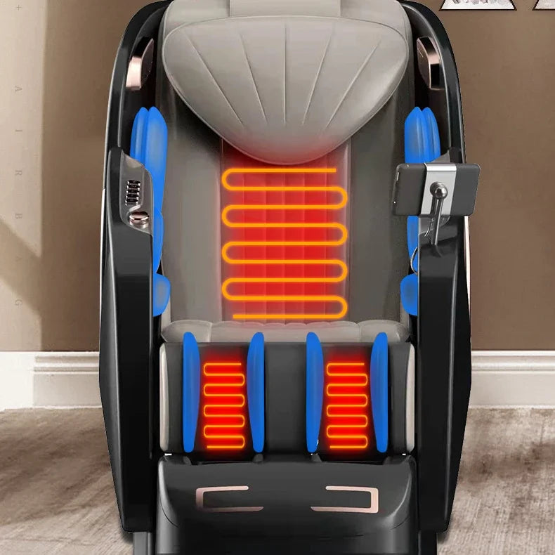 Guoheng 168L electric luxury massager shiatsu massage chair with music function oem touch screen massage chair
