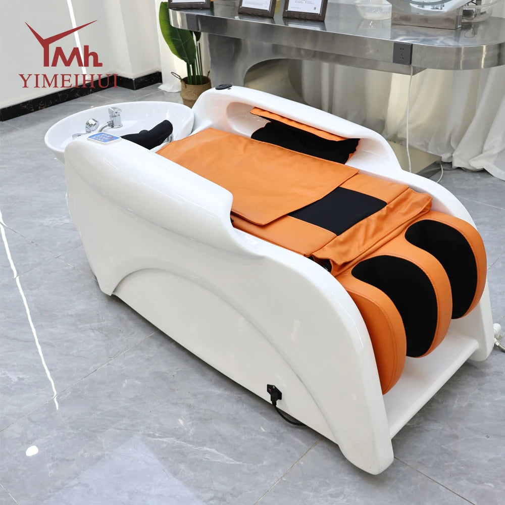 Japanisches Head Spa Salon Equipment Bett Elektrisches Massage-Head-Spa-Therapie-Shampoo-Massagebett