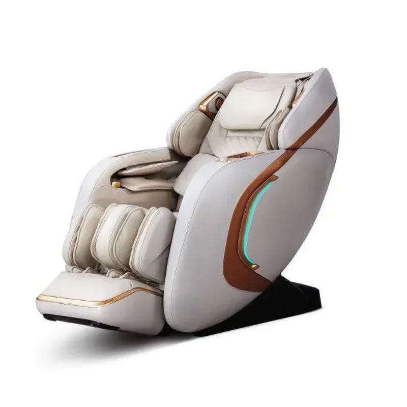 Irest 2023 4D-Massagesessel Liege Luxuriöser, komfortabler 4D-Massagesessel mit Schwerelosigkeitsfunktion und Zeitsteuerung