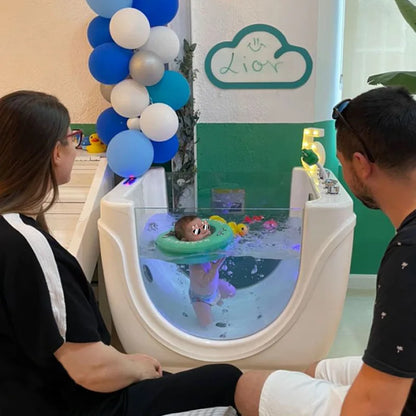 Cross-border acrylic children's baby pool infant thermostatic doll bathtub