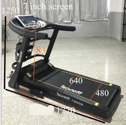 Multifunktionales Cardio-Fitness-Laufband, klappbares elektrisches Motorlaufband