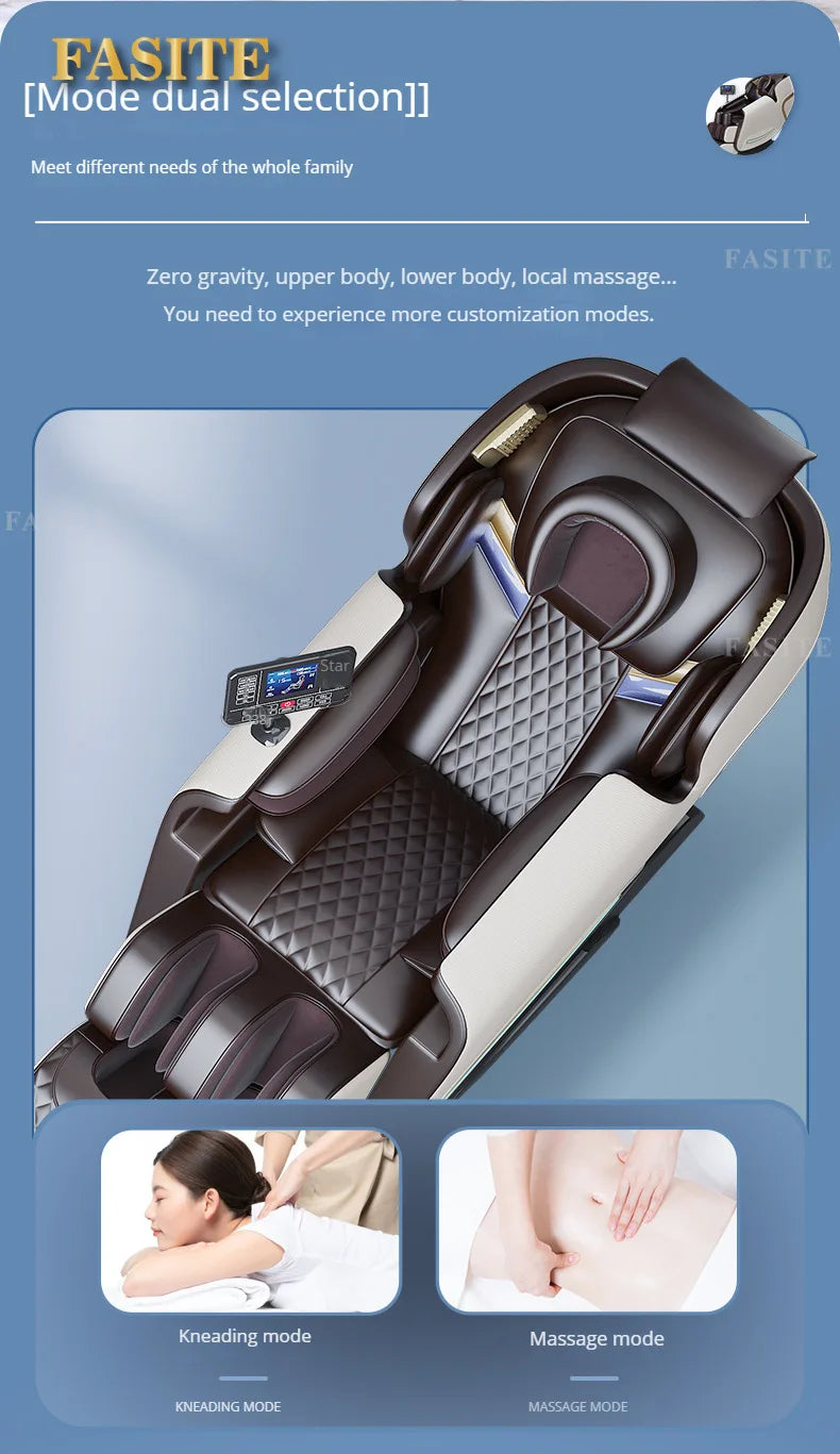 Smarter Massagesessel, Haushaltsklein, automatisch, multifunktional, Raumkapsel, Schwerelosigkeit, Sofa-Massagegerät