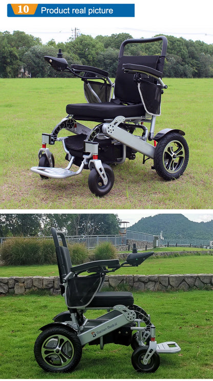BC-EA8000 Electric Wheelchair Lightweight Foldable Electric Wheelchair Germany Portable Electric Wheelchair