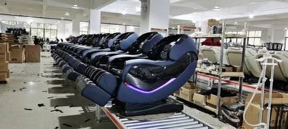 3D-Manipulator Smart Screen Touch Sl Track Ganzkörpermassage Schwerelosigkeit Elektrischer Relaxsessel Massagesessel