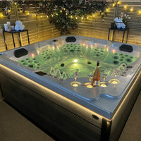 5 Personen Hydrotherapie Badewanne Whirlpool Massage Außenwhirlpool