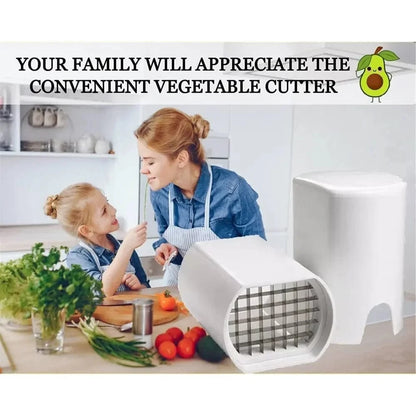 French Fry Cutter – Rapid Potato Slicer & Vegetable Chopper