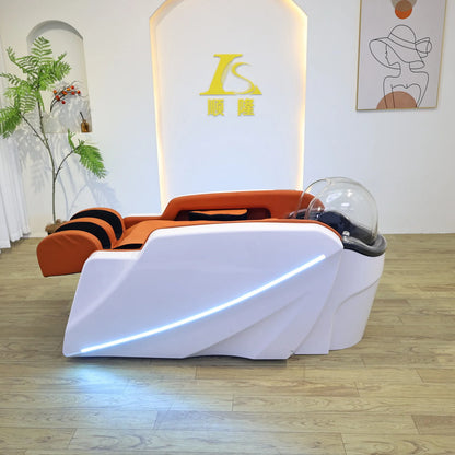 High-End elektrisches Massage-Haarwaschbecken Premium-Saloneinrichtung für professionelle Friseurdienstleistungen in gehobenen Regionen