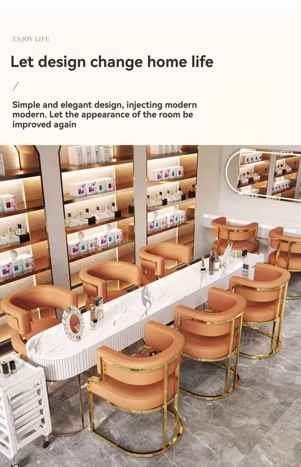 Luxuriöse, moderne, schlichte Freizeitstühle, Esszimmerstühle, Heimbesprechungsstühle, Mode-Make-up-Stühle, Teetischstühle
