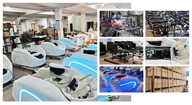 XinSheng Hair Salon Shampoo Bed Head SPA Fumigation Machine Electric Massage Table for Leisure Health Store Commercial Furniture