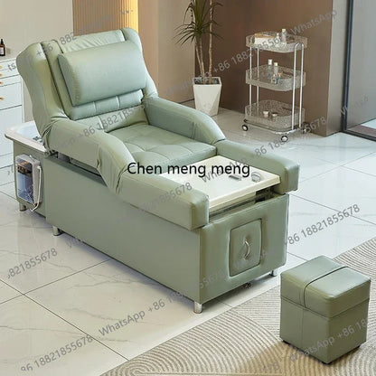 Hot sales Modern beauty salon Back lift hair washing massage head Foot Spa Pedicure Shampoo Bed