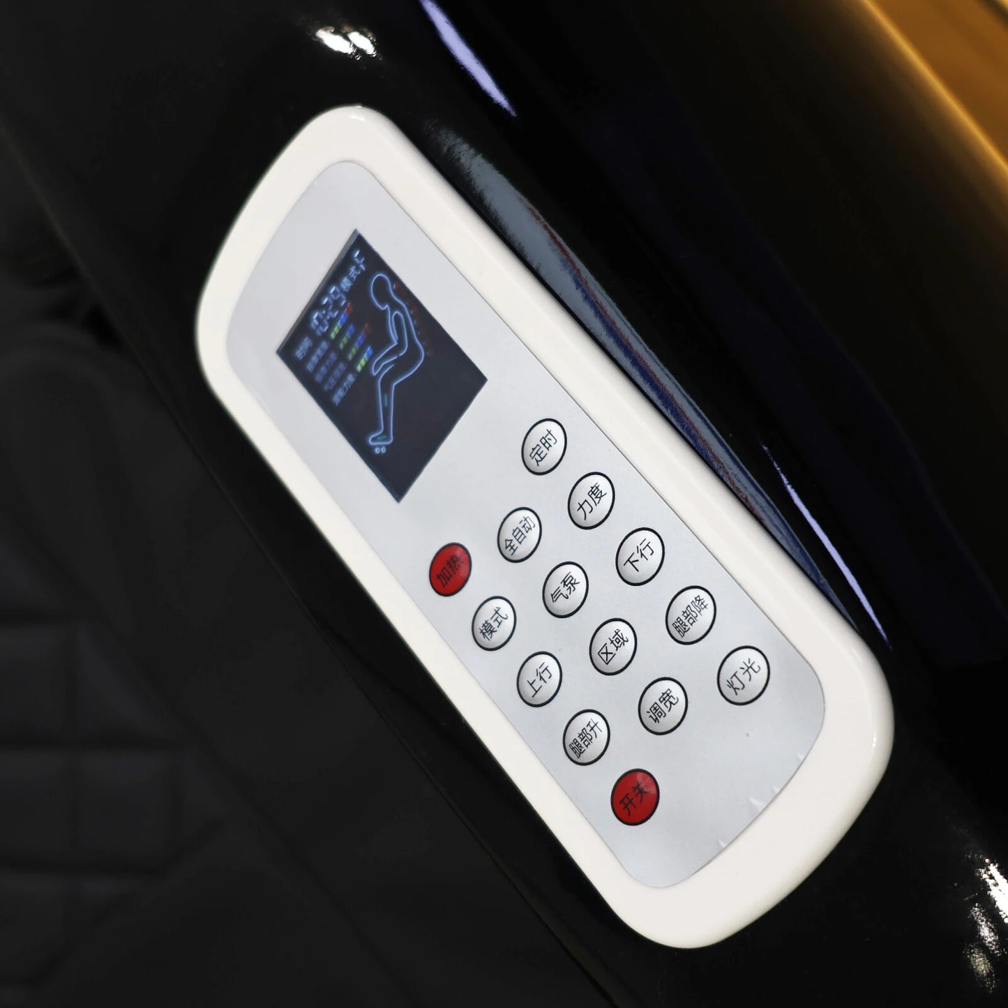 Luxuriöses automatisches Massage-Shampoo-Bett mit ergonomischem Design, LED-Lichtleiste, ideal zum Haarewaschen und Entspannen im Salon
