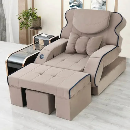 Fuß-Spa Tragbarer elektrischer Relaxsessel Sofa Stuhl Nagel Pediküre Silla Maniküre Salonmöbel