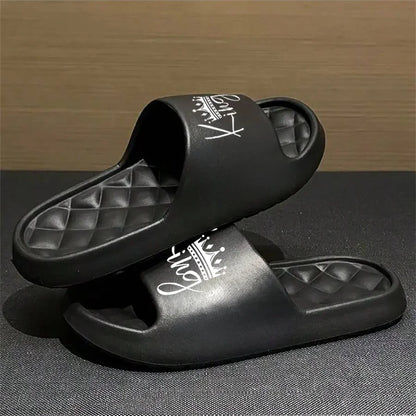 Neue legere, innovative Design-Herrenschuhe Eva-Weichsohle leichte Hausschuhe Hochwertige exklusive Marken-Hausschuhe
