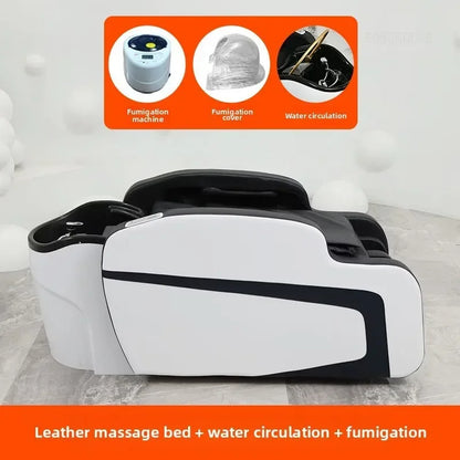 Multifunktionales Head Spa Vollautomatisches intelligentes Massagebett für Schönheitssalon für Gesundheitsclub Kommerzielle Salonmöbel