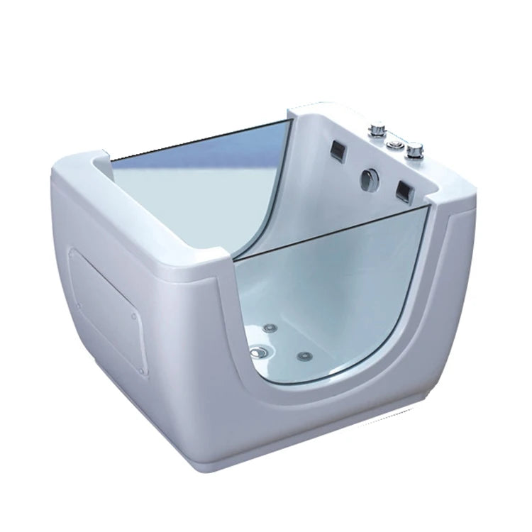 Colour Acrylic air Bubble  whirlpool Baby Bathtub Massage Children Bath