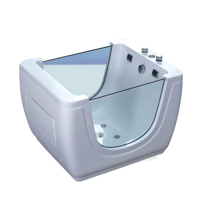 Colour Acrylic air Bubble  whirlpool Baby Bathtub Massage Children Bath