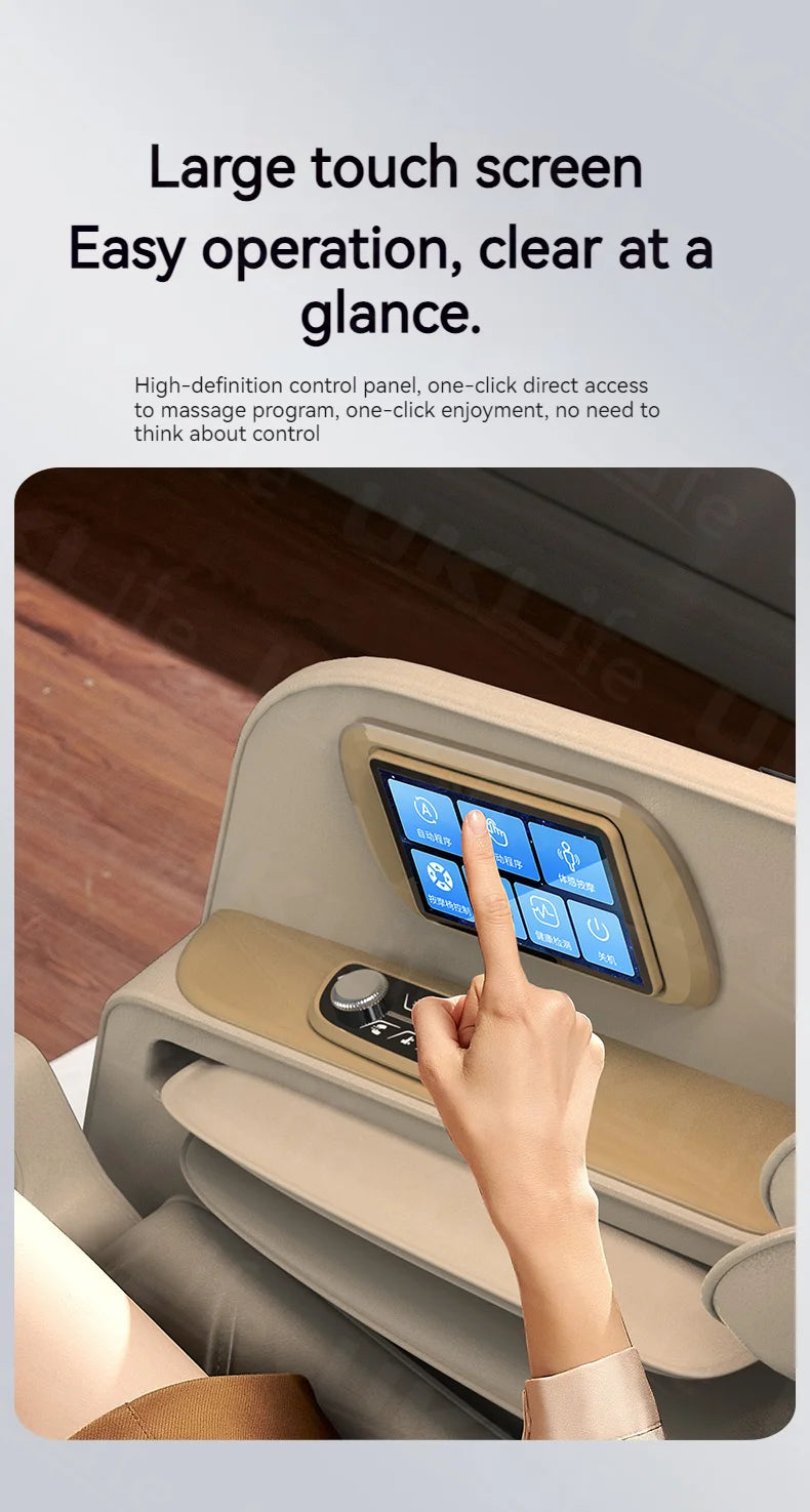 3 Year Warranty 4D SL-Track Zero Gravity full body AirBag Massager Chairs Home 3D Office Chair Luxury Electric Massage Sofa