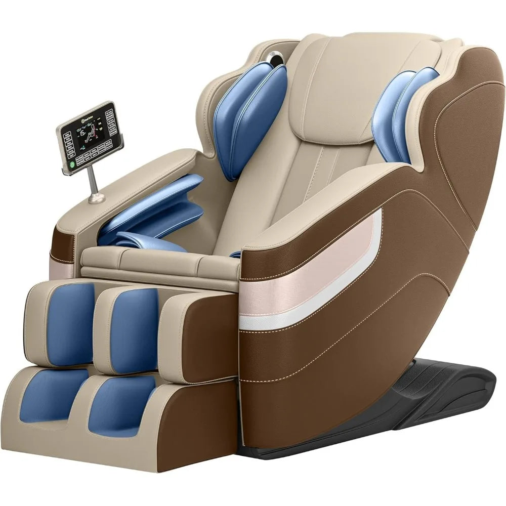 Full Body Massage Chair, Zero Gravity Massage Recliner Chair with 6 Auto Modes, Full Body Airbags, Bluetooth