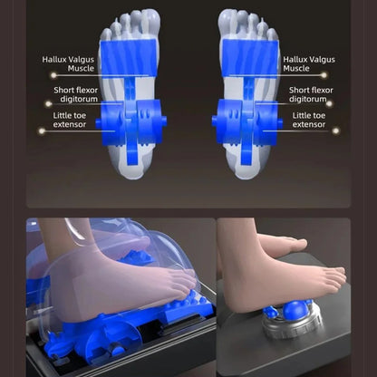 3 Jahre Garantie Elektrischer Massagesessel Intelligente Sprachsteuerung Kneten 6D+6D Dual Core Ganzkörperairbag Zuhause 3D Thai Stretch