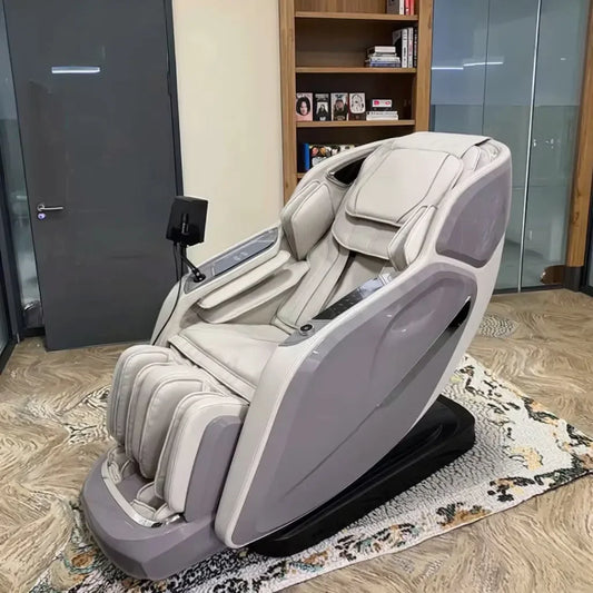 2025 Luxus Shiatsu Zero Gravity Ganzkörper-Massagesessel elektrisch mit SL-Track Multifunktions-Timing-Steuerung Massagesessel