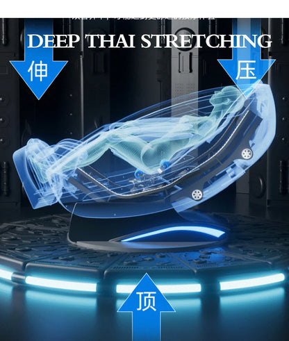 2025 New Tech 4D Massage Chair AI Voice Control Full Body Air Compression SL Track Heat Therapy Foot Roller USB Charging chair