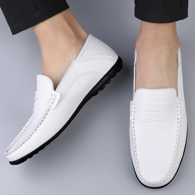 Herrenmode-Lederschuhe – weiche Sohle, rutschfest und stilvoll für alle Jahreszeiten