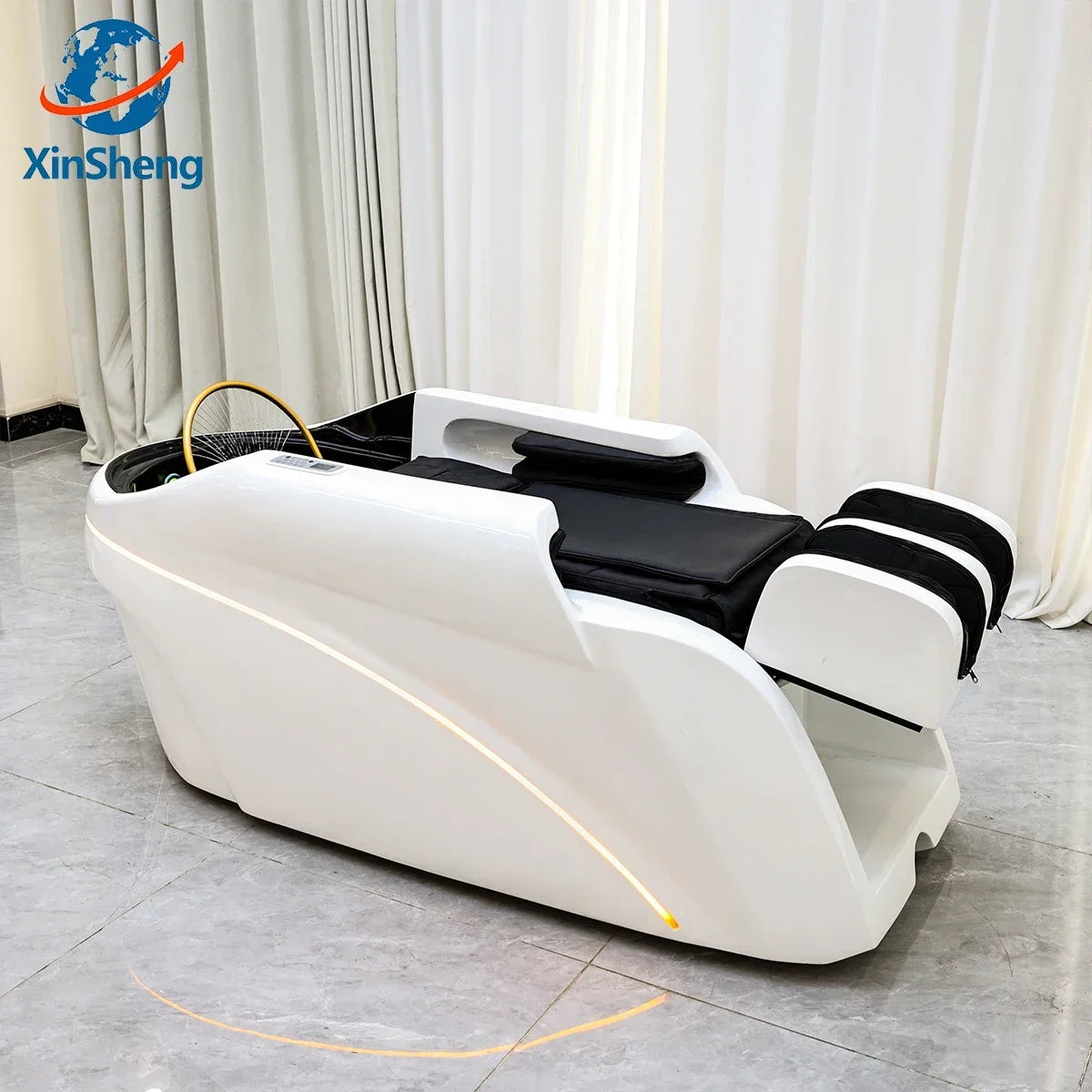Factory Hair Salon Shampoo Bed Head SPA Fumigation Machine Electric Massage Table For Leisure Health Store Commercial Furniture