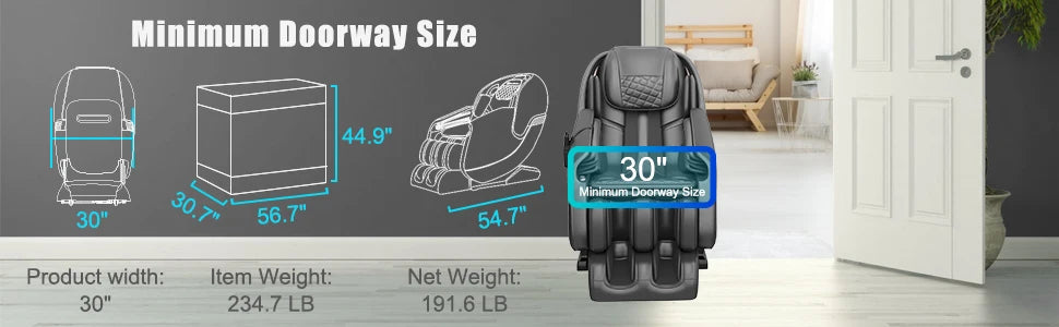 Factory Custom Real Relax Electric Smart Massage Chair Heat SL Track Zero Gravity Bluetooth Music Factory Direct Massage Chair