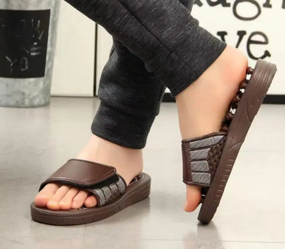 Acupressure Massage Slippers, Foot Massager for Feet Care Reflexology Sandals Sore Plantar Fasciitis Arch Neuropathy Pain Relief
