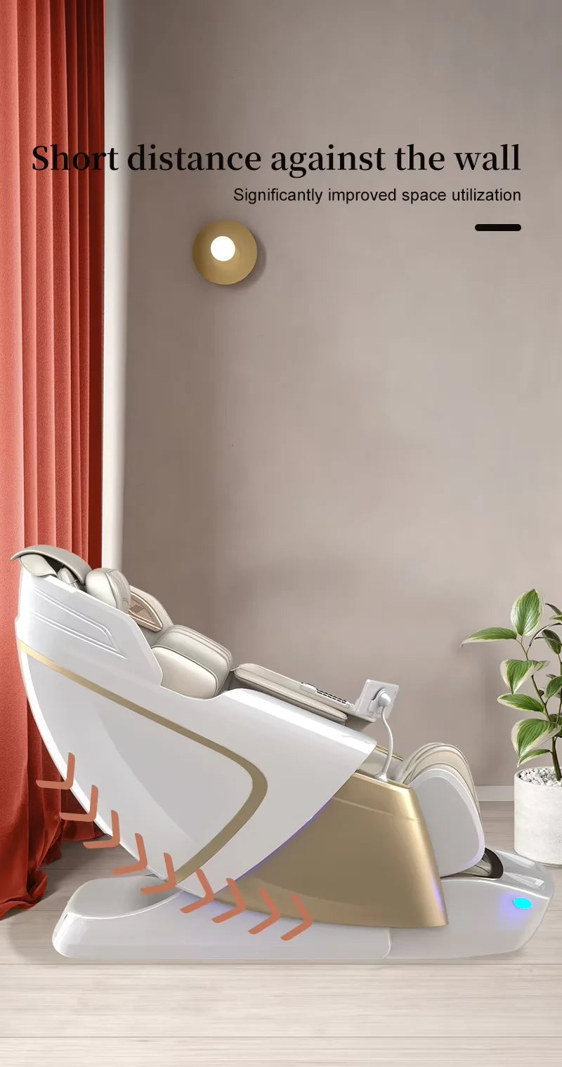 OEM Modern Shiatsu Massager Blood Circulation SL Track Full Body Luxury 4d Ai Zero Gravity Massage Chair