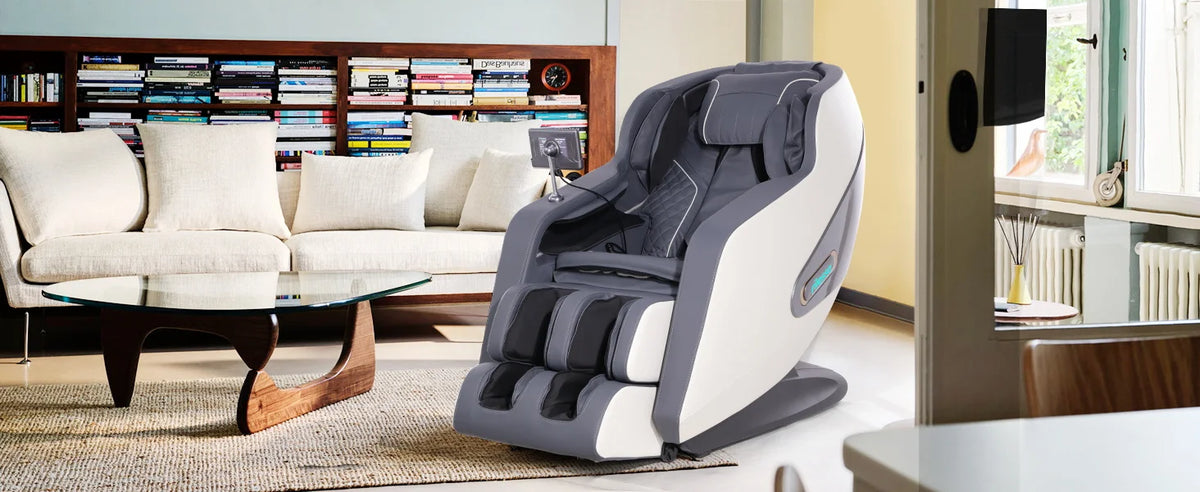 2025 4D-Massagesessel KI-Sprachsteuerung Schwerelosigkeitsmassagesessel Ganzkörper-Shiatsu-Scan- und Relaxsessel mit Yoga-Stretch