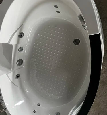 Neue moderne Acryl-Jacuzzi-Innenbadewanne Hydromassage Fiberglas Doppel-Whirlpool Jacuzzi Spa-Badewanne