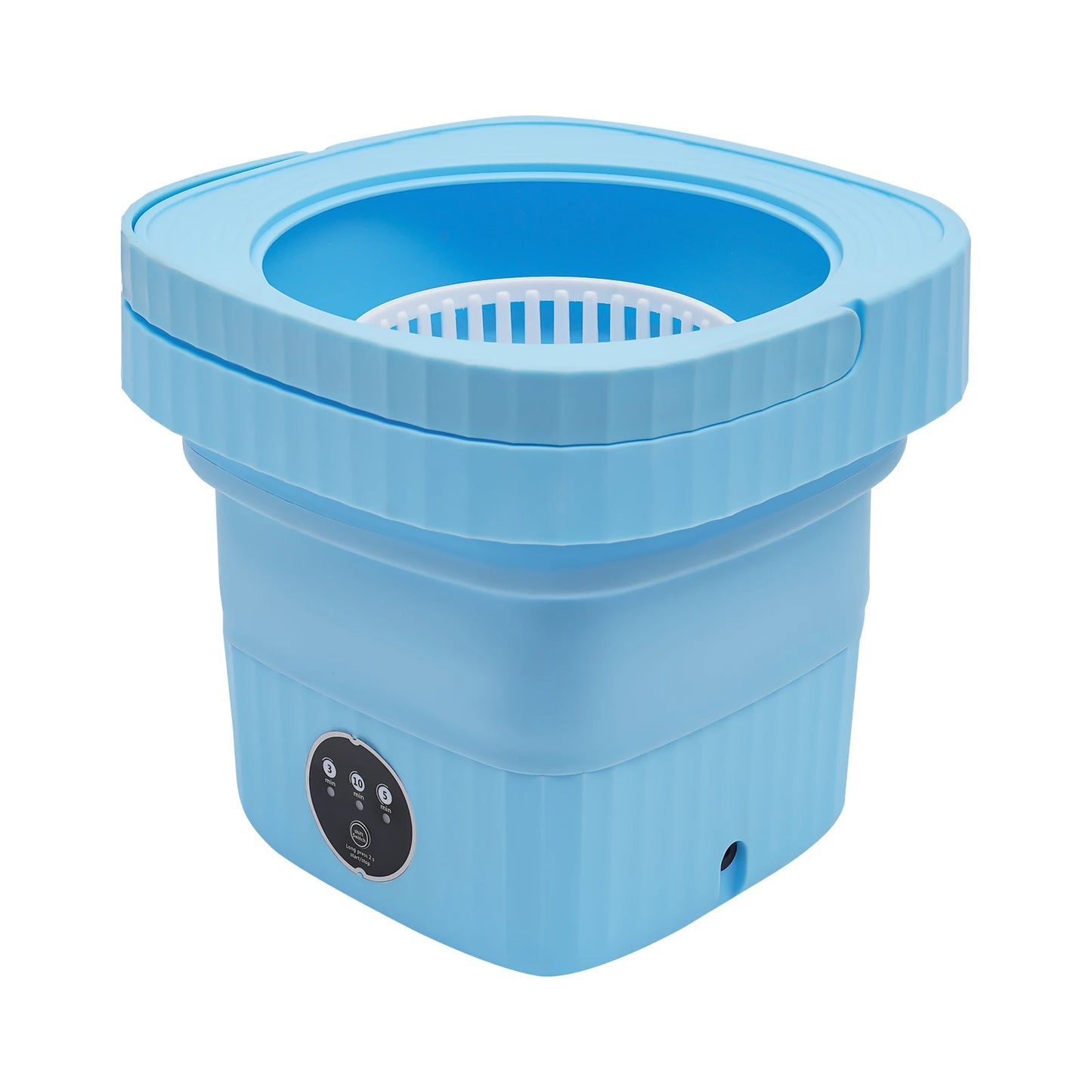 Tragbare Waschmaschine 6L 40W, faltbar, großes Fassungsvermögen, Eimer für Wäschetrockner, für Unterwäsche und Socken