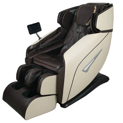 YTYIN Nowcozy Relax Massagesessel, Ganzkörper-Zero-Gravity-Shiatsu-Massagesessel mit Bluetooth-Wärmefußrolle