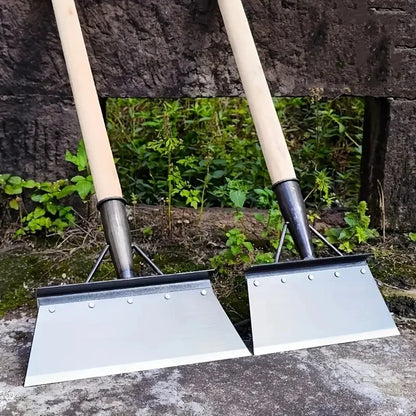 Pelle de désherbage et de bordure en métal robuste |   Outil de jardin multi-usage pour couper, glace, nettoyage, manuel, résistant à la rouille