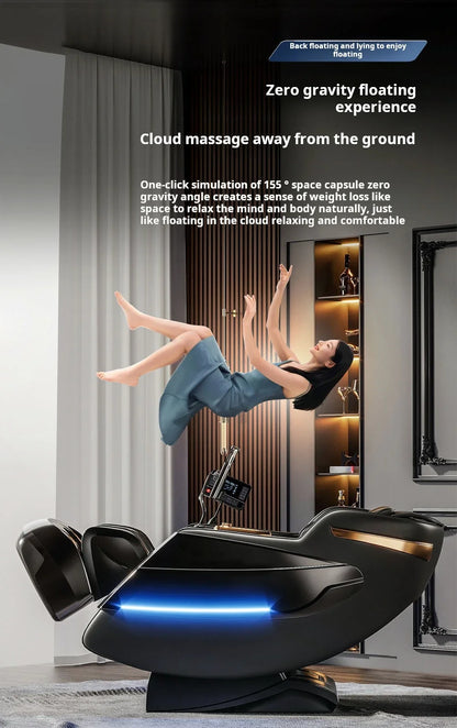 2025 Massagesessel Multifunktional 6D Schwerelosigkeit Shiatsu Luftdruck Bequem Professionell Menschliche Berührung Neueste