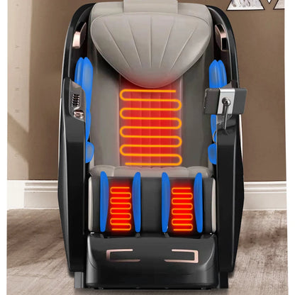 Full Body Zero Gravity Recliner Chair Heat Therapy Foot Roller Massage Chair Electric Shiatsu Vibrating Airbag Massage System