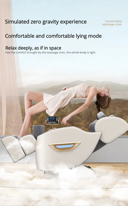 OEM Modern Shiatsu Massager Blood Circulation SL Track Full Body Luxury 4d Ai Zero Gravity Massage Chair