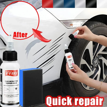 Car Scratch Repair Wax – Gentle Polish for Sun Lines, Nail Marks & Flying Paint