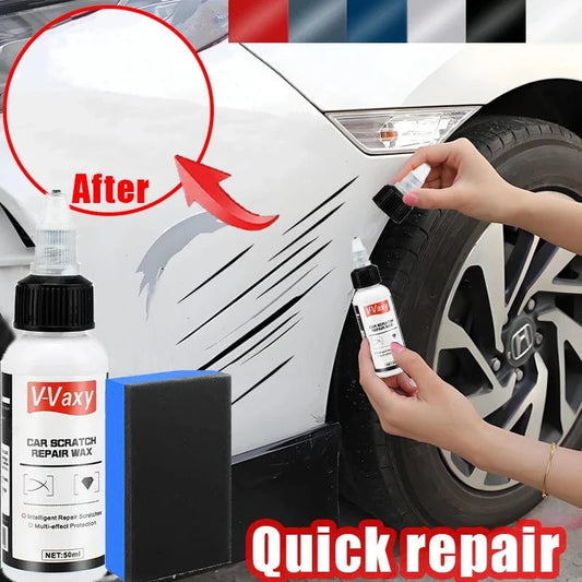 Car Scratch Repair Wax – Gentle Polish for Sun Lines, Nail Marks & Flying Paint