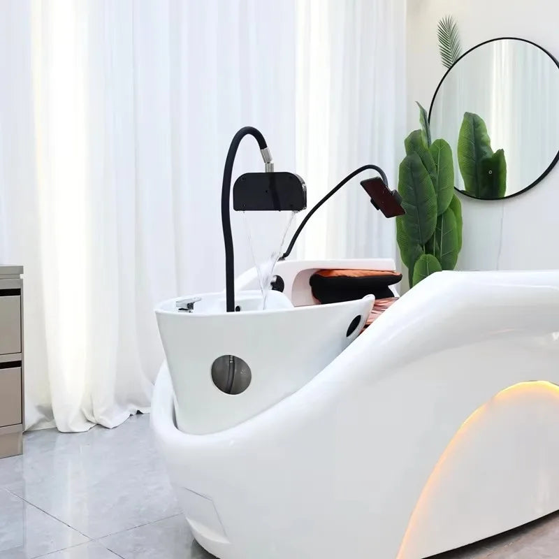 Shampoo chair, electric intelligent spa massage table, shampoo bed